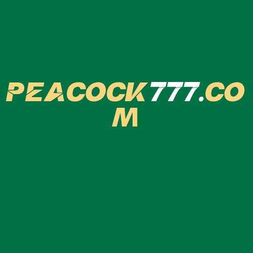 Logo da PEACOCK777